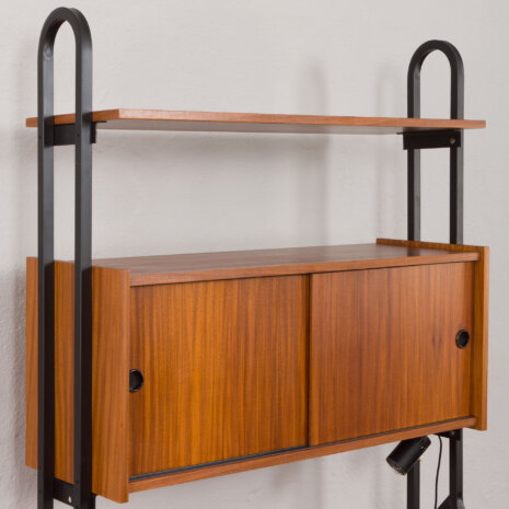 23312 Włoskie wolnostojące pionowe biurko z połowy wieku w stylu Silvio Cavatorta, lata 1960-13 23312 Włoskie wolnostojące pionowe biurko z połowy wieku w stylu Silvio Cavatorta, lata 1960-13