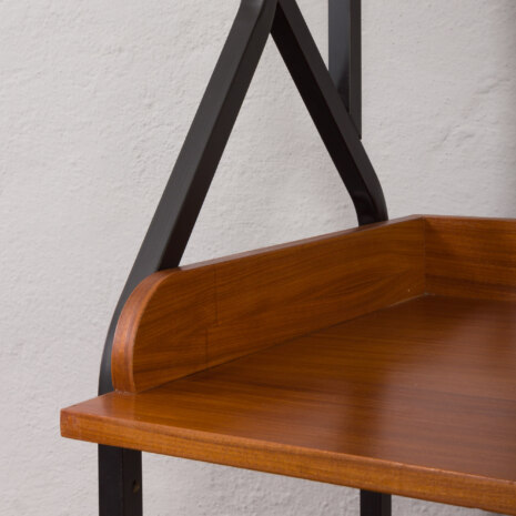 23312 Włoskie wolnostojące pionowe biurko z połowy wieku w stylu Silvio Cavatorta, lata 1960-14 23312 Włoskie wolnostojące pionowe biurko z połowy wieku w stylu Silvio Cavatorta, lata 1960-14