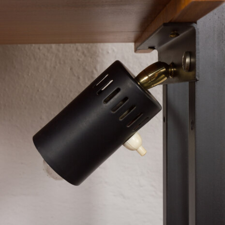 23312 Włoskie wolnostojące pionowe biurko z połowy wieku w stylu Silvio Cavatorta, lata 1960-15 23312 Włoskie wolnostojące pionowe biurko z połowy wieku w stylu Silvio Cavatorta, lata 1960-15