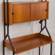 23312 Włoskie wolnostojące pionowe biurko z połowy wieku w stylu Silvio Cavatorta, lata 1960-19