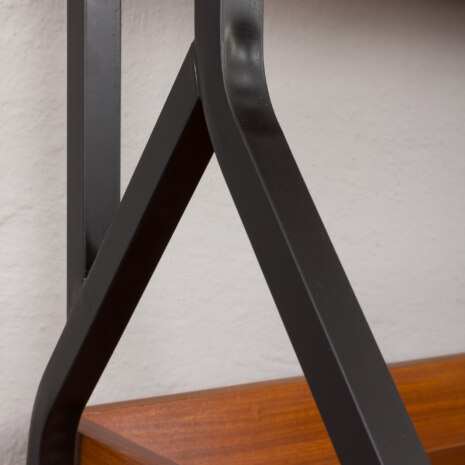 23312 Włoskie wolnostojące pionowe biurko z połowy wieku w stylu Silvio Cavatorta, lata 1960-25 23312 Włoskie wolnostojące pionowe biurko z połowy wieku w stylu Silvio Cavatorta, lata 1960-25