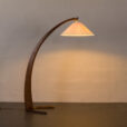 22221 Włoska łukowa lampa podłogowa w kolorze dąb-9