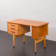 23150 Bureau scandinave autoportant en teck avec 3 tiroirs, Norvège 1960-11