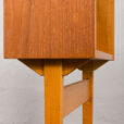 23150 Bureau scandinave autoportant en teck avec 3 tiroirs, Norvège 1960-20