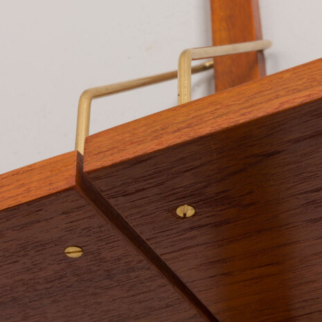 23238 preben Sorensen threebay wallunit teak 17 23238 preben Sorensen threebay wallunit teak 17