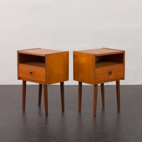 23283 paire de tables de nuit en teck-3 23283 paire de tables de nuit en teck-3