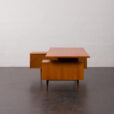 23310 mid-century teak executive desk-14