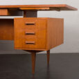 23310 mid-century teak executive desk-16