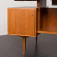 23310 mid-century teak executive desk-25