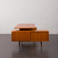 23310 mid-century teak executive desk-8