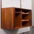 23324 Étagère en palissandre avec armoire à portes à tambour, Kai Kristiansen, Danemark, années 1960-13