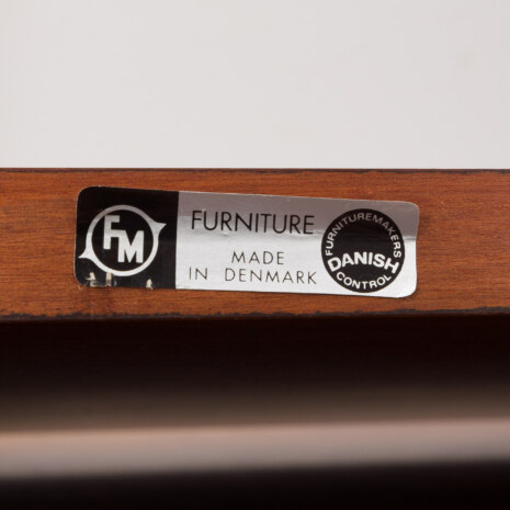 23324 Étagère en palissandre avec armoire à portes tambour, Kai Kristiansen, Danemark, années 1960-21 23324 Étagère en palissandre avec armoire à portes tambour, Kai Kristiansen, Danemark, années 1960-21