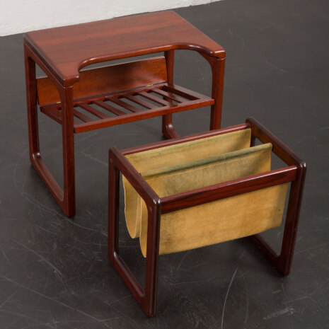 23340 table d'appoint en teck massif danois gelsted - porte-magazine-11 23340 table d'appoint en teck massif danois gelsted - porte-magazine-11