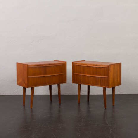 23285 pair of small cabinets with drawers-2 23285 pair of small cabinets with drawers-2