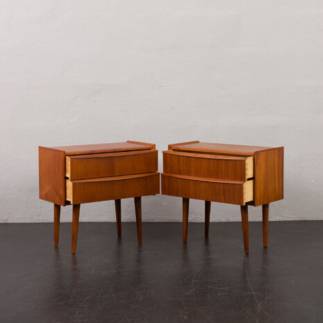 23285 pair of small cabinets with drawers-3 23285 pair of small cabinets with drawers-3