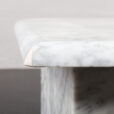 23296 Italian white marble coffee table-4