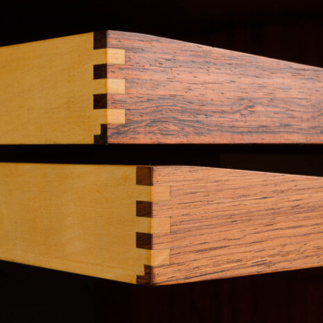 23322 Poul Cadovius 3 bay rosewood wallunit with secretarie-12 23322 Poul Cadovius 3 bay rosewood wallunit with secretarie-12