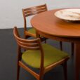 23337 set of 4 chairs in teak Johannes Andersen-3