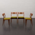23337 set of 4 chairs in teak Johannes Andersen-4