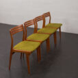 23337 set of 4 chairs in teak Johannes Andersen-5