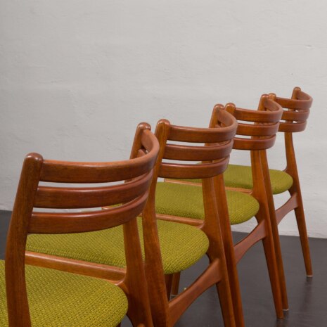 23337 set of 4 chairs in teak Johannes Andersen-7 23337 set of 4 chairs in teak Johannes Andersen-7