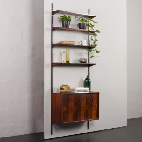 23469 Kai Kristiansen onebay rosewood wall unit-2 23469 Kai Kristiansen onebay rosewood wall unit-2