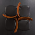 23142 Set of 4 teak mid century chairs by Funder-Schmidt _ Madsen , 1960s-11