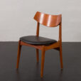23142 Set of 4 teak mid century chairs by Funder-Schmidt _ Madsen , 1960s-14