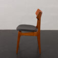 23142 Set of 4 teak mid century chairs by Funder-Schmidt _ Madsen , 1960s-15
