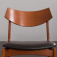 23142 Set of 4 teak mid century chairs by Funder-Schmidt _ Madsen , 1960s-5