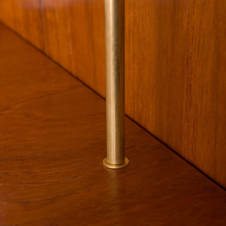 23372 two bay teak wall unit-12 23372 two bay teak wall unit-12