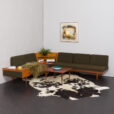 23386 Svane suit by Igmar Relling with two daybeds and a side table in original upholstery, Norway 1970s -A--1