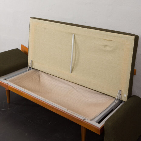23386 Svane suit by Igmar Relling with two daybeds and a side table in original upholstery, Norway 1970s -A--21 23386 Svane suit by Igmar Relling with two daybeds and a side table in original upholstery, Norway 1970s -A--21