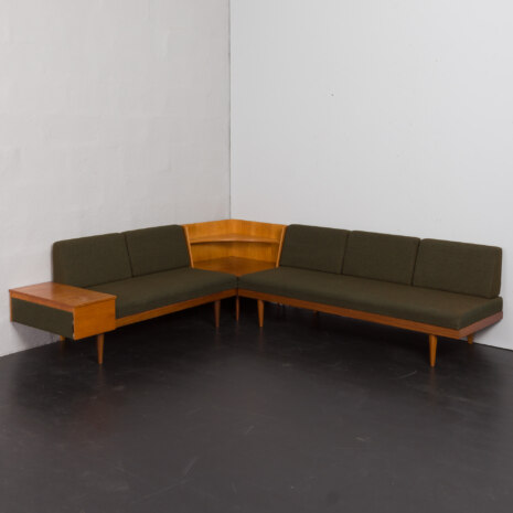 23386 Svane suit by Igmar Relling with two daybeds and a side table in original upholstery, Norway 1970s -A--6 23386 Svane suit by Igmar Relling with two daybeds and a side table in original upholstery, Norway 1970s -A--6