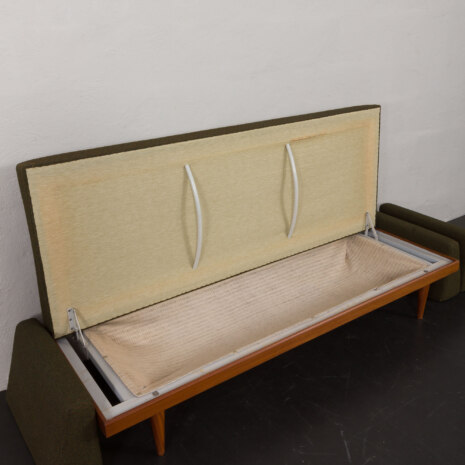 23386 Svane suit by Igmar Relling with two daybeds and a side table in original upholstery, Norway 1970s -B--13 23386 Svane suit by Igmar Relling with two daybeds and a side table in original upholstery, Norway 1970s -B--13