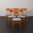 23409 set of 6 danish chairs-1