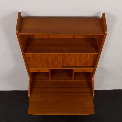 23472 Danish bookcase with a secretarie in the style ofJohannes Sorth, Denmark 1960s-10 23472 Danish bookcase with a secretarie in the style ofJohannes Sorth, Denmark 1960s-10