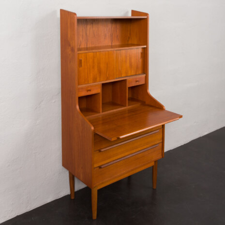 23472 Danish bookcase with a secretarie in the style ofJohannes Sorth, Denmark 1960s-11 23472 Danish bookcase with a secretarie in the style ofJohannes Sorth, Denmark 1960s-11