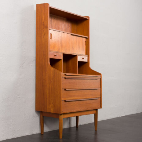 23472 Danish bookcase with a secretarie in the style ofJohannes Sorth, Denmark 1960s-16 23472 Danish bookcase with a secretarie in the style ofJohannes Sorth, Denmark 1960s-16