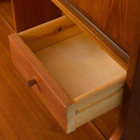 23472 Danish bookcase with a secretarie in the style ofJohannes Sorth, Denmark 1960s-18 23472 Danish bookcase with a secretarie in the style ofJohannes Sorth, Denmark 1960s-18