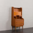 23472 Danish bookcase with a secretarie in the style ofJohannes Sorth, Denmark 1960s-4