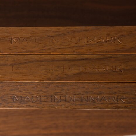 23491 Poul Cadovius walnut teak wall unit with 3 shelves, Denmark 1960s-11 23491 Poul Cadovius walnut teak wall unit with 3 shelves, Denmark 1960s-11