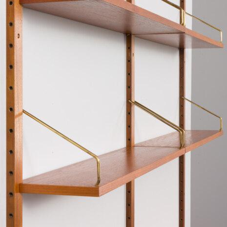 23501 Danish mid century teak wall unit in the style of Poul Cadovius, Denmark 1960s-11 23501 Danish mid century teak wall unit in the style of Poul Cadovius, Denmark 1960s-11