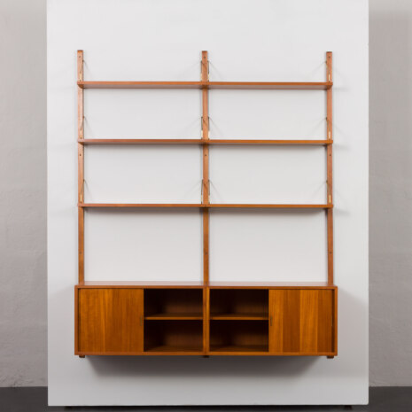 23501 Danish mid century teak wall unit in the style of Poul Cadovius, Denmark 1960s-6 23501 Danish mid century teak wall unit in the style of Poul Cadovius, Denmark 1960s-6