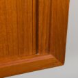 23502 Poul Cadovius Wall unit in teak with tambour doors cabinet to Poul Cadovius -12