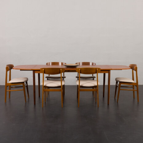 23516 Danish drop leaf extension table -6 23516 Danish drop leaf extension table -6