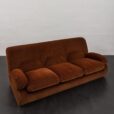 23185 1 velvet 3 seats sofa-1