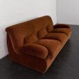 23185 1 velvet 3 seats sofa-11