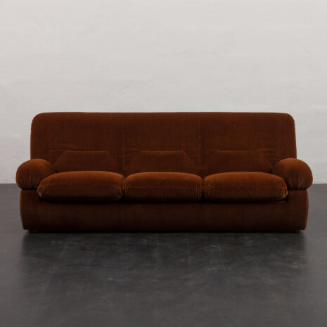 23185 1 velvet 3 seats sofa-5 23185 1 velvet 3 seats sofa-5