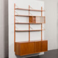 23220.1 Poul Cadovius Royal wall unit in teak for Cado, Denmark, 1960s-3